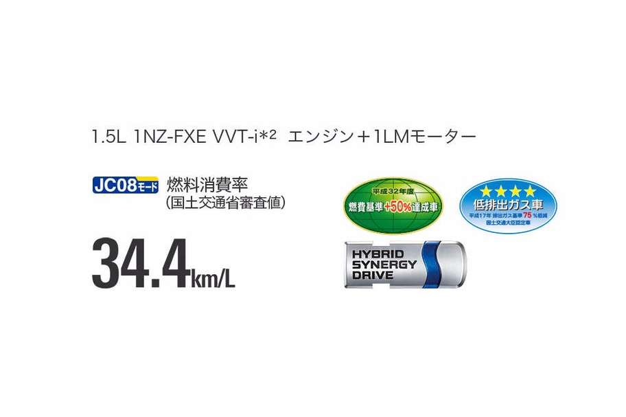 1.5L 1NZ-FXE VVT-i*1_エンジン+1LMモーター