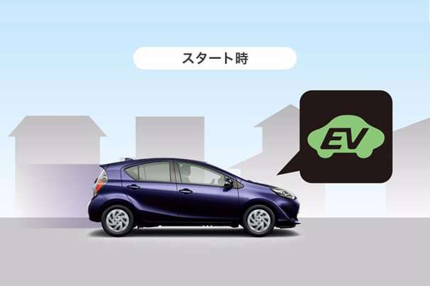 静かにスーっと動き出す